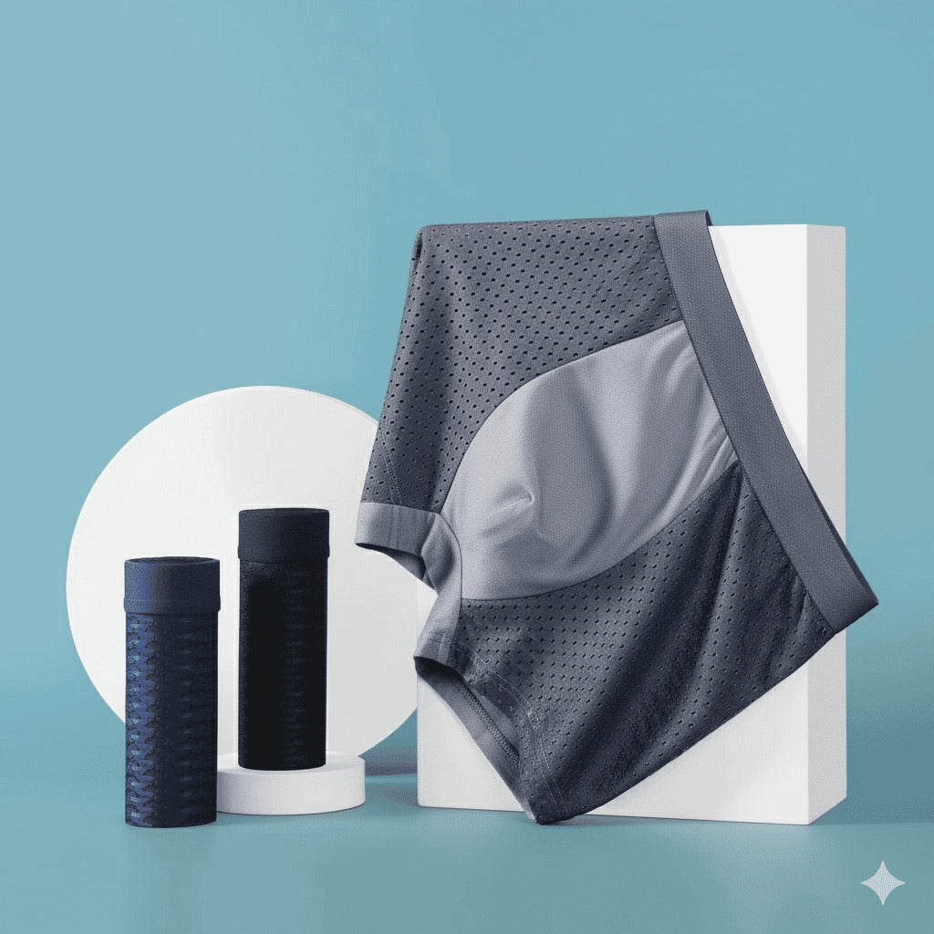 Kit de Boxers Homme en Fibre de Bambou – Ultra Confort & Respirant+2 offerts