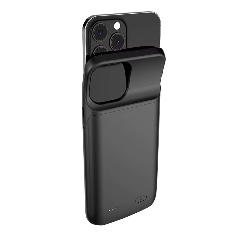 Haute capacité Anti chute TPU pince arrière batterie étui de téléphone portable pour 13 Pro Max 5000mAh couvercle de boîtier de batterie externe batterie externe