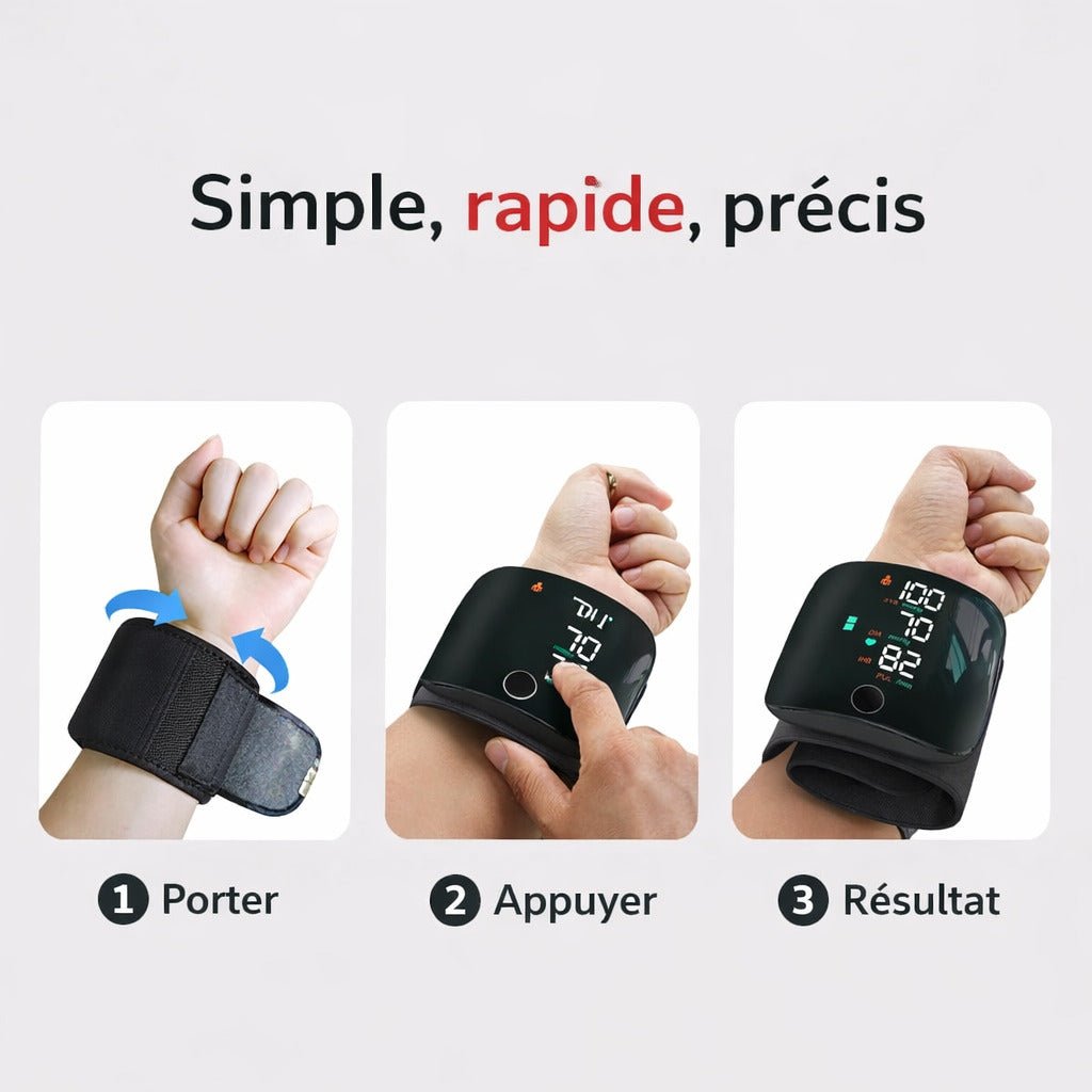 Tensiomètre Électronique Rechargeable – Surveillez votre tension facilement à la maison - Nimba Market
