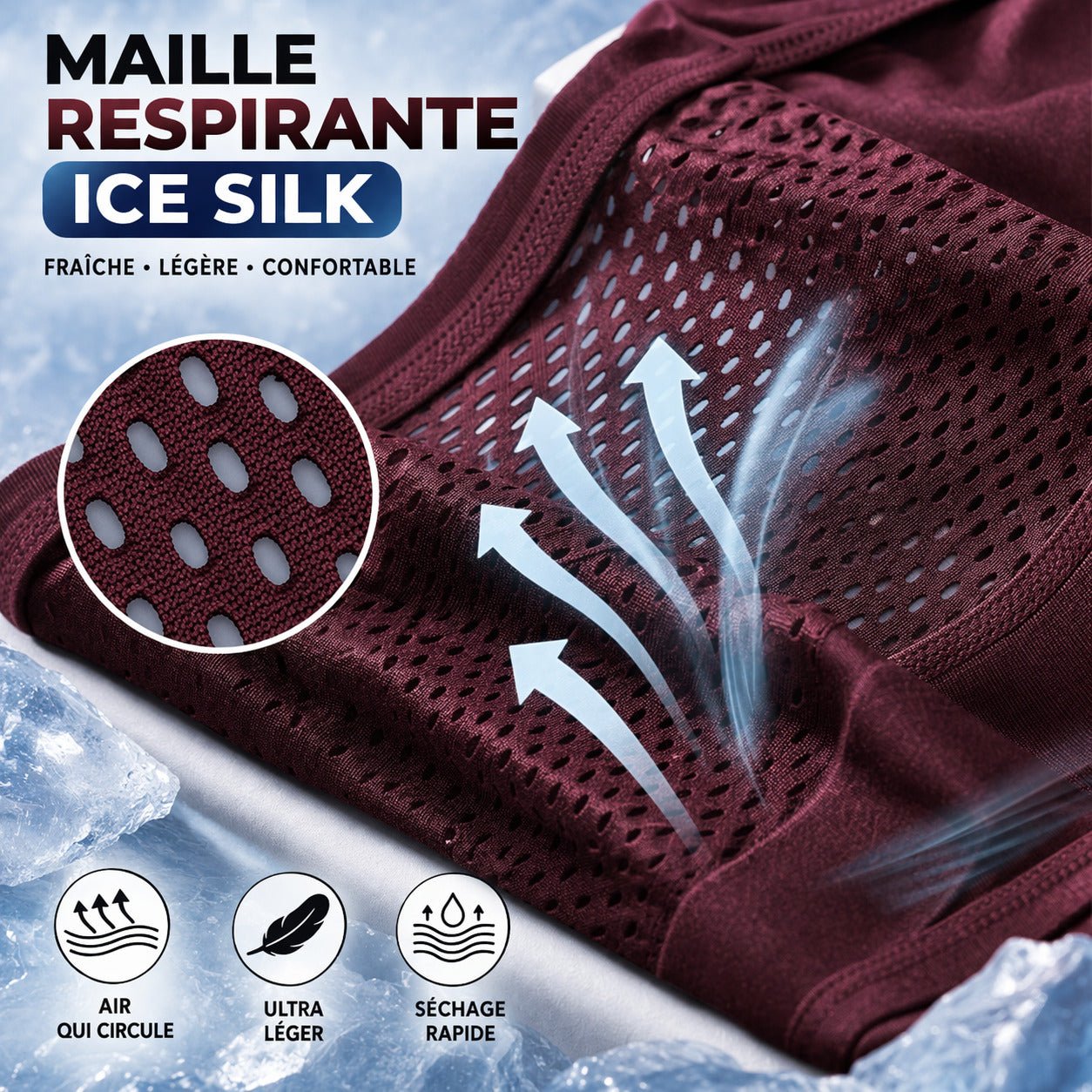 Boxers Homme en Fibre de Bambou Anti - Démangeaisons Premium – Ultra Confort & Respirant Pack de 4+2 offerts - Nimba Market
