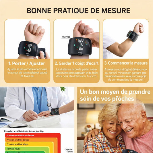 Tensiomètre Électronique Rechargeable – Surveillez votre tension facilement à la maison - Nimba Market