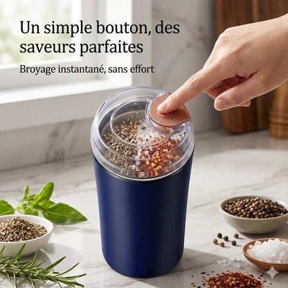 Mixeur Multifonction en Acier Inoxydable -Le Moulin Électrique Ultra-Rapide