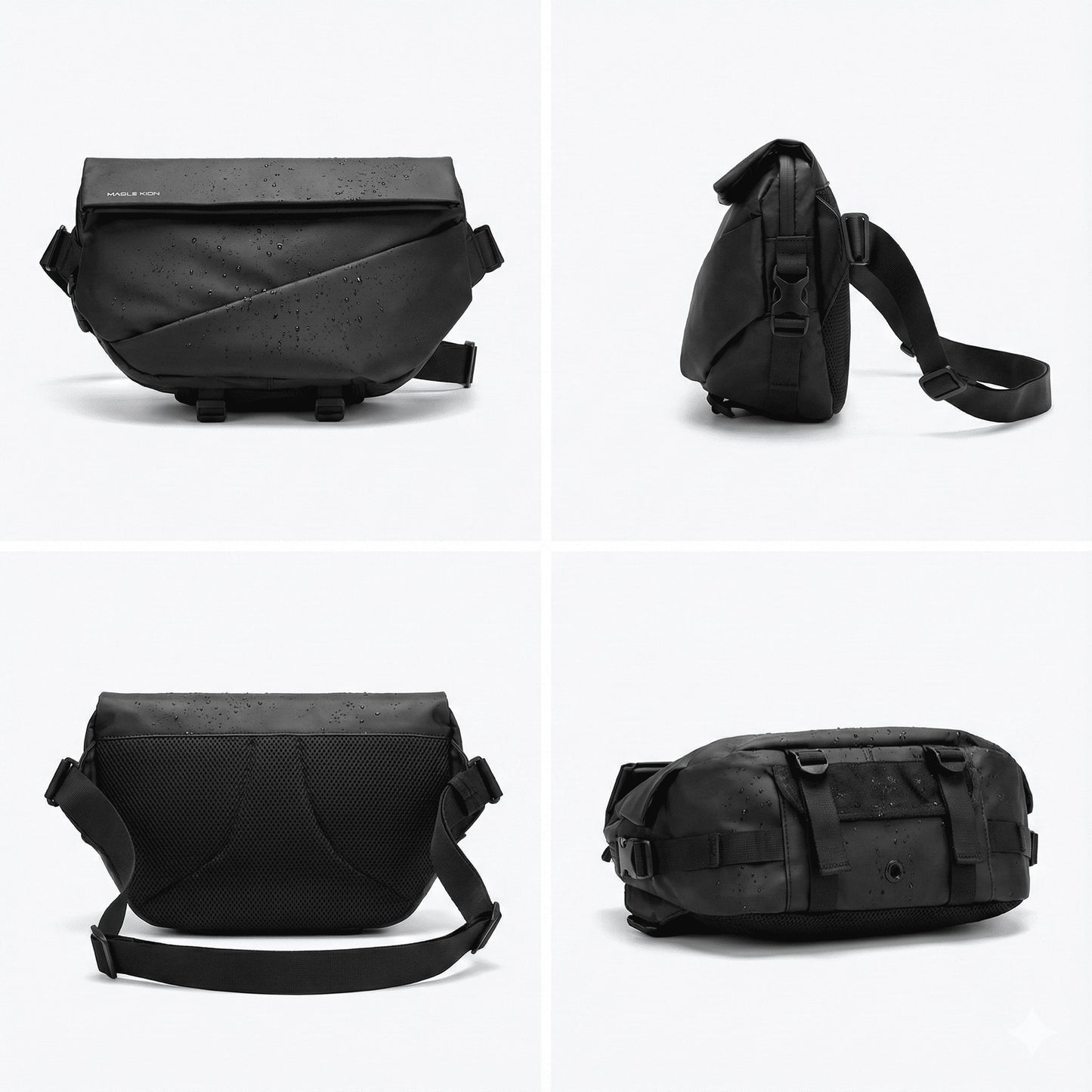 Sac de Poitrine Pliable – Imperméable & Grande Capacité