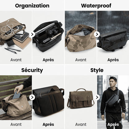 Sac de Poitrine Pliable – Imperméable & Grande Capacité