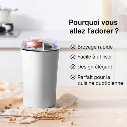 Mixeur Multifonction en Acier Inoxydable -Le Moulin Électrique Ultra-Rapide