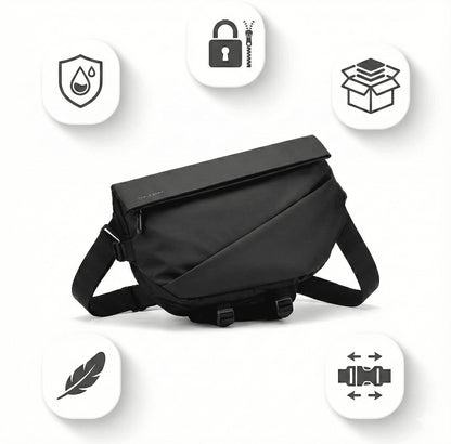 Sac de Poitrine Pliable – Imperméable & Grande Capacité