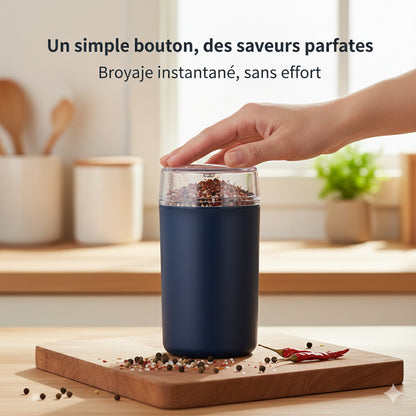 Mixeur Multifonction en Acier Inoxydable -Le Moulin Électrique Ultra-Rapide