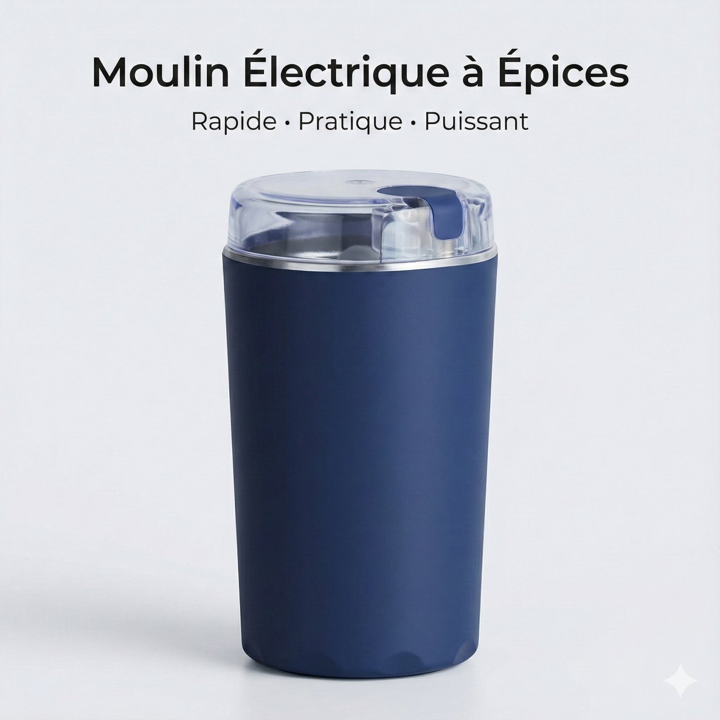 Mixeur Multifonction en Acier Inoxydable -Le Moulin Électrique Ultra-Rapide