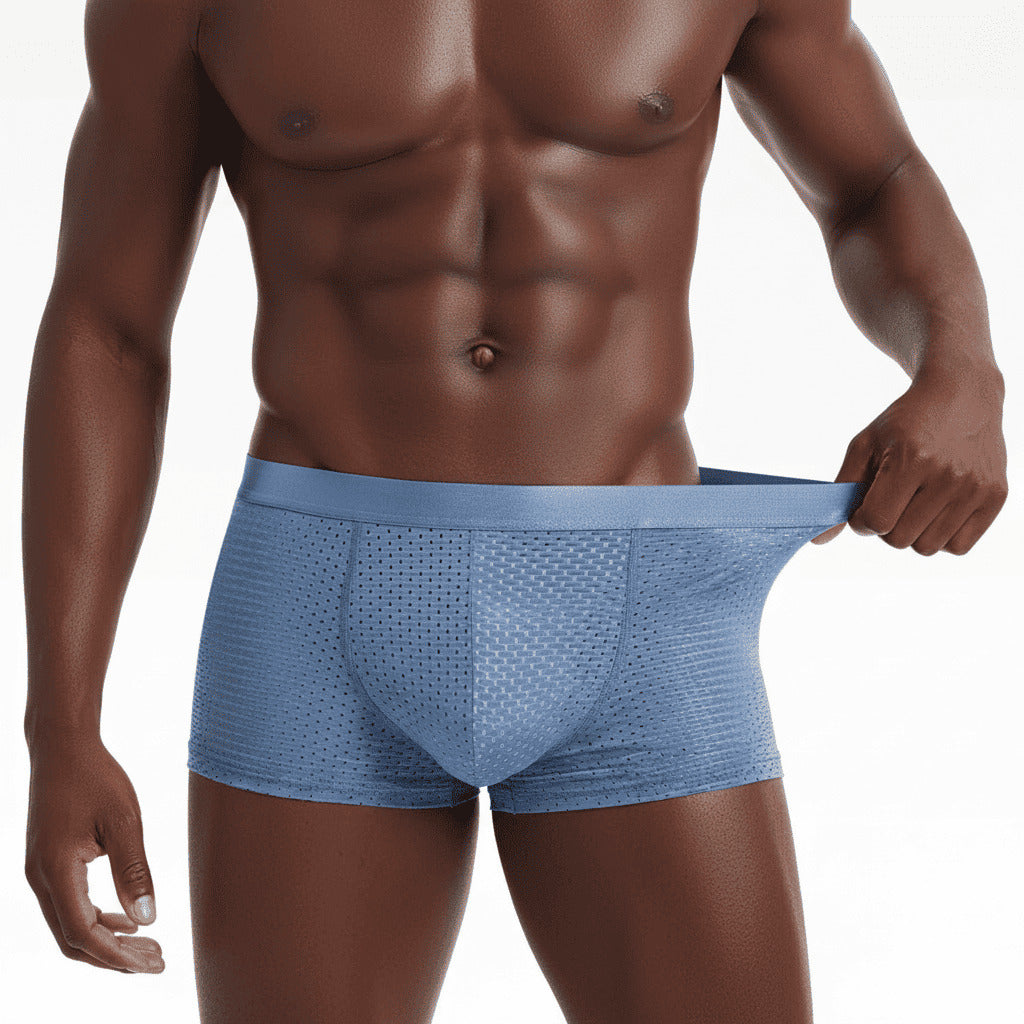 Kit de Boxers Homme en Fibre de Bambou – Ultra Confort & Respirant+2 offerts