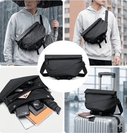 Sac de Poitrine Pliable – Imperméable & Grande Capacité