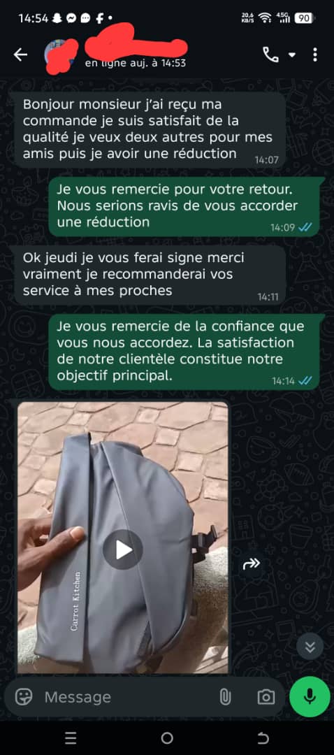 Sac de Poitrine Multifonction – Élégant, Sécurisé et Grande Capacité - Nimba Market