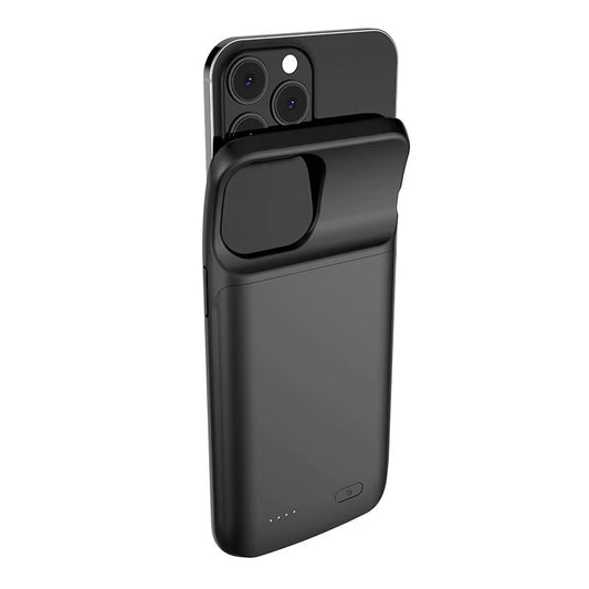 Haute capacité Anti chute TPU pince arrière batterie étui de téléphone portable pour 13 Pro Max 5000mAh couvercle de boîtier de batterie externe batterie externe