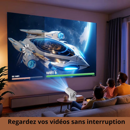 Mini Projecteur Y300 – Cinéma HD Portable( Haute Définition) - Nimba/Market