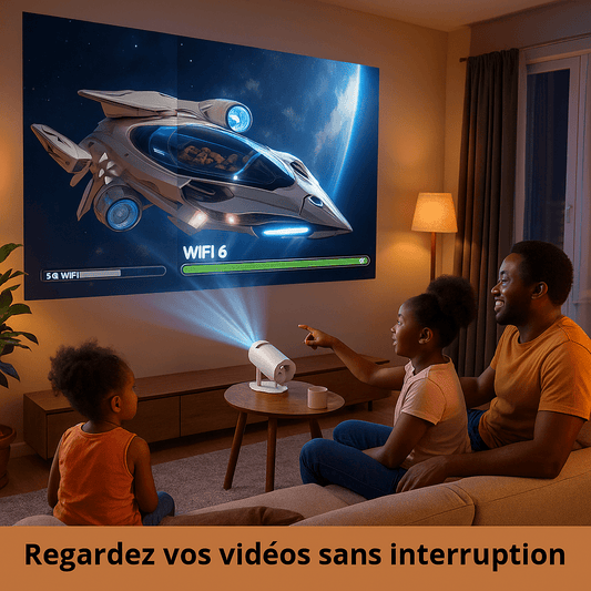 Mini Projecteur Y300 – Cinéma HD Portable( Haute Définition) - Nimba/Market